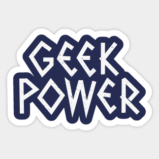 Geek Power Sticker